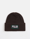 POLAR SKATE CO. POLAR SKATE CO. EARTHQUAKE MERINO BEANIE,PSC-F22-46