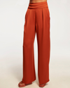 Ramy Brook Joss Wide Leg Pant In Cinnamon