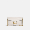 Coach Tabby Chain Clutch In White