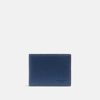 Coach Slim Billfold Wallet In Color<lsn_delimiter>deep Blue