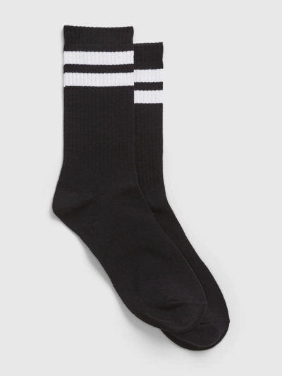 Gap Crew Socks In Black