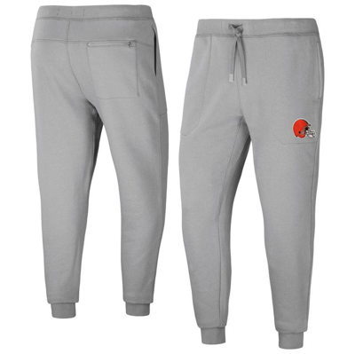 Nfl X Darius Rucker Collection By Fanatics Gray Cleveland Browns Fleece Jogger Pants