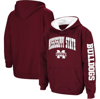 COLOSSEUM YOUTH COLOSSEUM MAROON MISSISSIPPI STATE BULLDOGS 2-HIT TEAM PULLOVER HOODIE