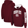 Colosseum Youth  Maroon Mississippi State Bulldogs 2-hit Team Pullover Hoodie In Maroon