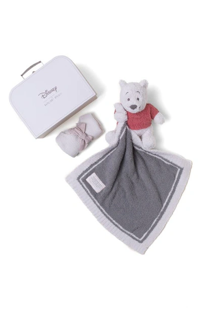 Barefoot Dreams X Disney® Winnie The Pooh Cozychic Ultra Lite™ Bodysuit, Blanket Buddy & Keepsake Luggage Box Set In Almond Multi