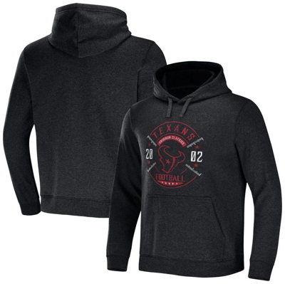 Nfl X Darius Rucker Collection By Fanatics Heather Charcoal Houston Texans Radar Pullover Hoodie
