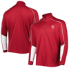 Columbia Crimson Oklahoma Sooners Shotgun 2.0 Omni-wick Quarter-zip Jacket In Crimson