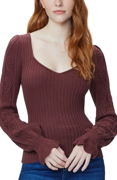 Paige Europa Sweater In Brown