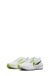 Nike Kids' Air Zoom Pegasus 39 Sneaker In White/ Volt/ Racer Blue/ Black