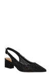 J. Reneé Pranil Pointed Toe Slingback Pump In Black