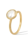 MARCO BICEGO JAIPUR MOTHER-OF-PEARL STACKABLE RING