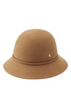 Helen Kaminski Alto 6 Wool Felt Bucket Hat In Camel/ Camel
