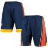 Mitchell & Ness Youth Boys  Navy Golden State Warriors 2009 Hardwood Classics 75th Anniversary Swingm In Navy