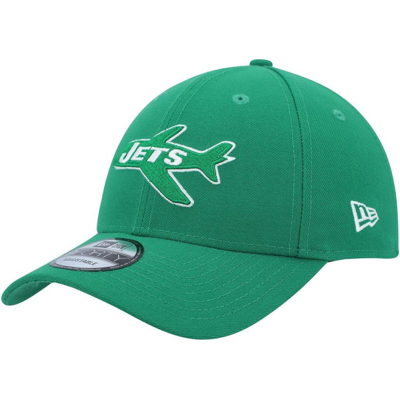 New Era Kelly Green New York Jets Plane The League 9forty Adjustable Hat
