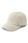 Helen Kaminski Haisley Velvet Corduroy Baseball Cap In Gardenia