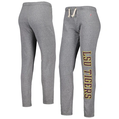 League Collegiate Wear Heather Gray Lsu Tigers Victory Springs Tri-blend Jogger Pants
