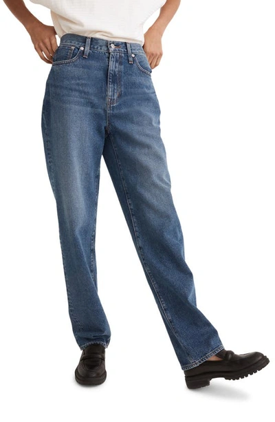 Madewell The Perfect Vintage Straight Jeans In Firthway Wash