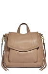 Aimee Kestenberg All For Love Convertible Leather Backpack In Oat