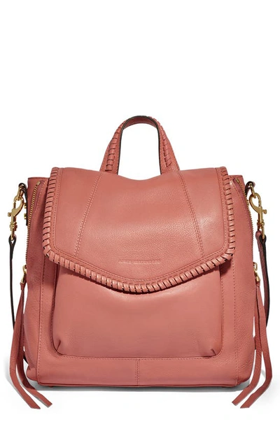 Aimee Kestenberg All For Love Convertible Leather Backpack In Sun Kissed