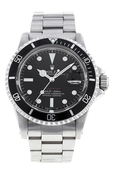 Watchfinder & Co. Rolex  Submariner Automatic Bracelet Watch In Steel