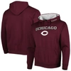 COLOSSEUM COLOSSEUM MAROON UCHICAGO MAROONS ISLE PULLOVER HOODIE