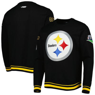 Pro Standard Black Pittsburgh Steelers Super Bowl Xliii Mash Up Pullover Sweatshirt