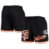 Pro Standard Black San Francisco Giants 2014 World Series Mesh Shorts In Black