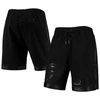 Pro Standard Washington Wizards Triple Black Gloss Shorts In Black