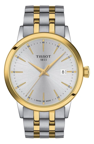 Tissot Classic Dream Watch 42mm In Silver/gold