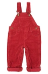 DOTTY DUNGAREES KIDS' COTTON WIDE WALE CORDUROY OVERALLS