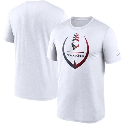 Nike White Houston Texans Icon Legend Performance T-shirt