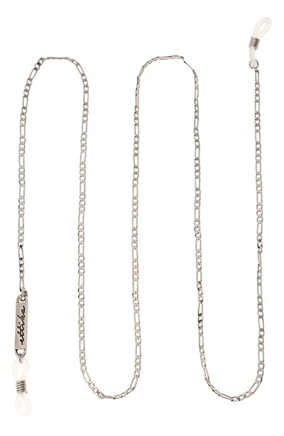 Ettika Eyeglass Chain In Silver