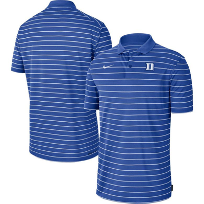 Nike Men's College Dri-fit (duke) Polo In Blue