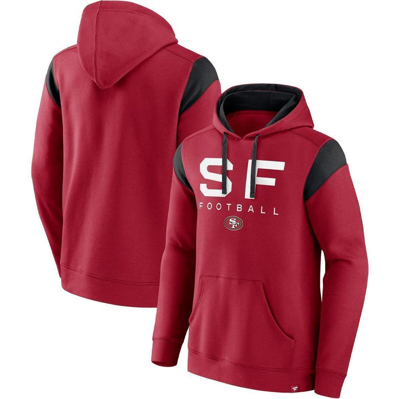 Fanatics Branded Scarlet San Francisco 49ers Call The Shot Pullover Hoodie