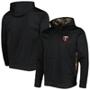 DUNBROOKE DUNBROOKE BLACK/CAMO MINNESOTA TWINS RANGER PULLOVER HOODIE