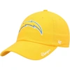 47 '47 GOLD LOS ANGELES CHARGERS MIATA CLEAN UP SECONDARY LOGO ADJUSTABLE HAT