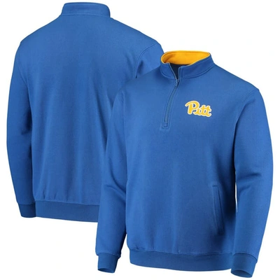 Colosseum Men's Royal Pitt Panthers Tortugas Logo Quarter-zip Jacket