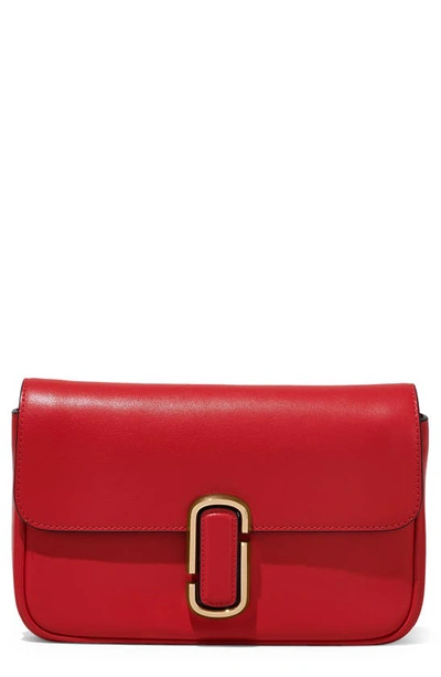 Marc Jacobs The J Marc Shoulder Bag In True Red