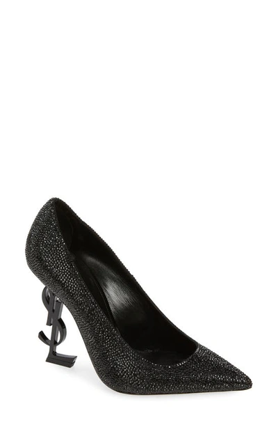 Opyum Neiman Marcus Ysl Shoes Saint Laurent Opyum YSL Logo-Heel