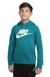 Nike Kids' Sportswear Club Fleece Hoodie In Blue