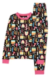 Tucker + Tate Kids' Glow In Black- Pink Birthday Glow
