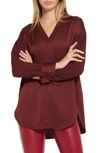 Lyssé Token Pull Over Top In Red