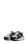 Nike Kids' 'huarache Run' Sneaker In Black/ Grey/ Grey/ White