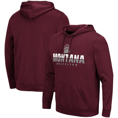 Colosseum Maroon Montana Grizzlies Lantern Pullover Hoodie