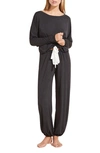 Eberjey Gisele Slouchy Pajama Set In Grey