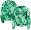 Mitchell & Ness Women's  Neon Green Seattle Seahawks Galaxy Full-zip Windbreaker Hoodie Jacket In Neon Green