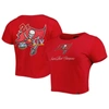 New Era Red Tampa Bay Buccaneers Historic Champs T-shirt In Red