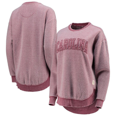 Pressbox Garnet South Carolina Gamecocks Ponchoville Pullover Sweatshirt