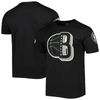 Pro Standard Black Brooklyn Nets Mash Up Capsule T-shirt In Black