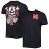 Image One Black Nebraska Huskers Hyperlocal Team T-shirt In Black